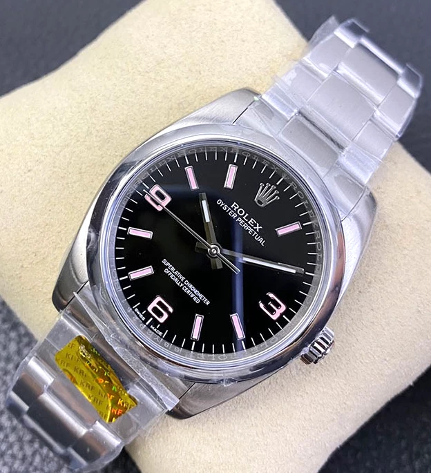 ロレックスコピー時計116000文字盤クローズアップ