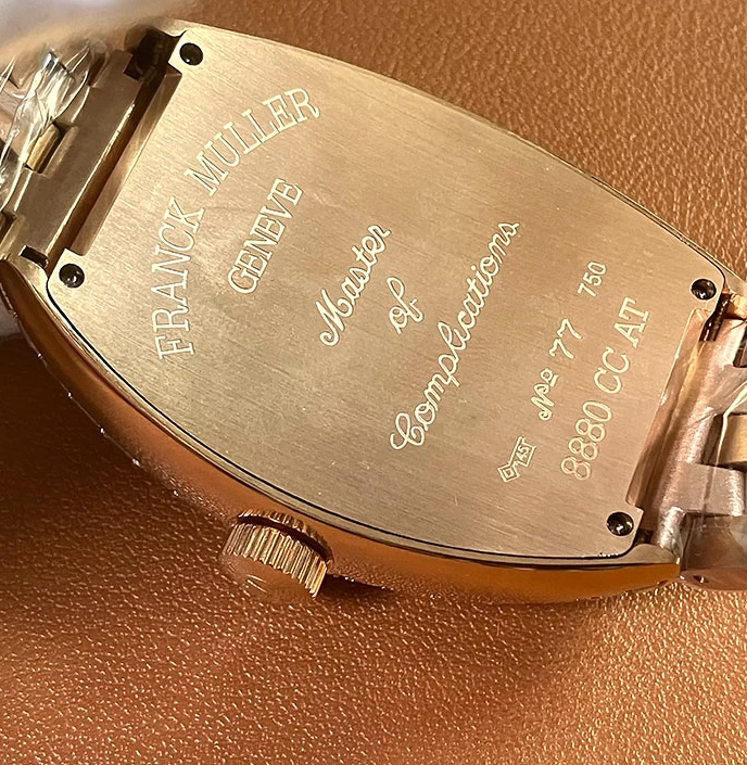 フランクミュラーコピー8880CC AT裏蓋