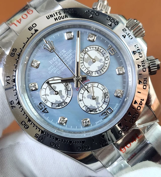 ロレックス時計コピーM116509-DMOP文字盤クローズアップ