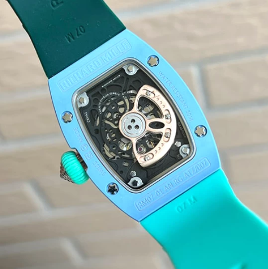 リシャール・ミルコピーRM07‑01裏蓋ムーブメント
