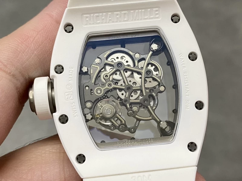 RM 055コピー時計裏蓋ムーブメント