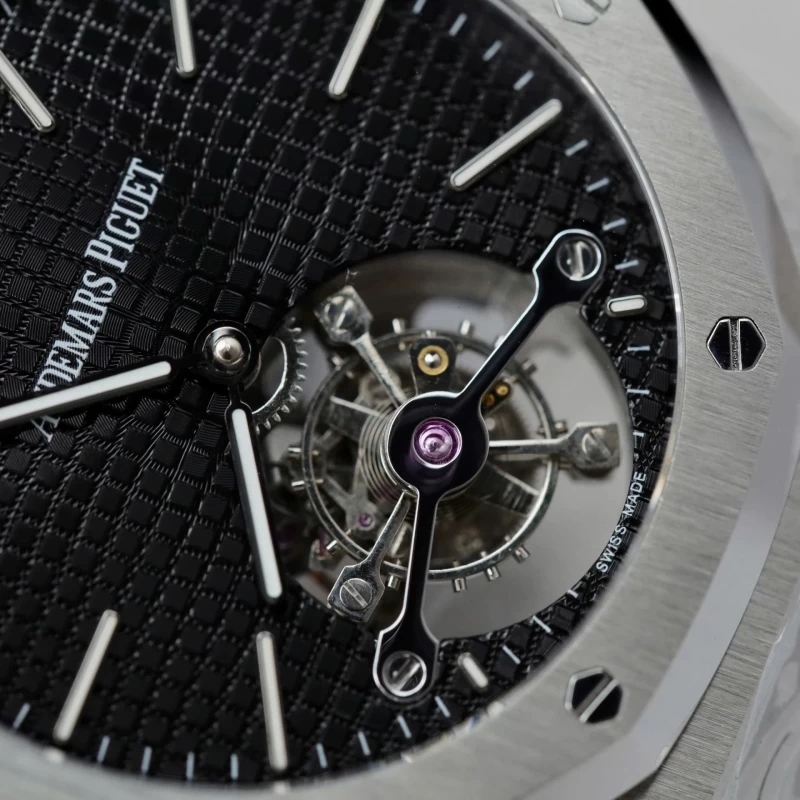 オーデマピゲ時計26512ST.OO.1220ST.01文字盤クローズアップ