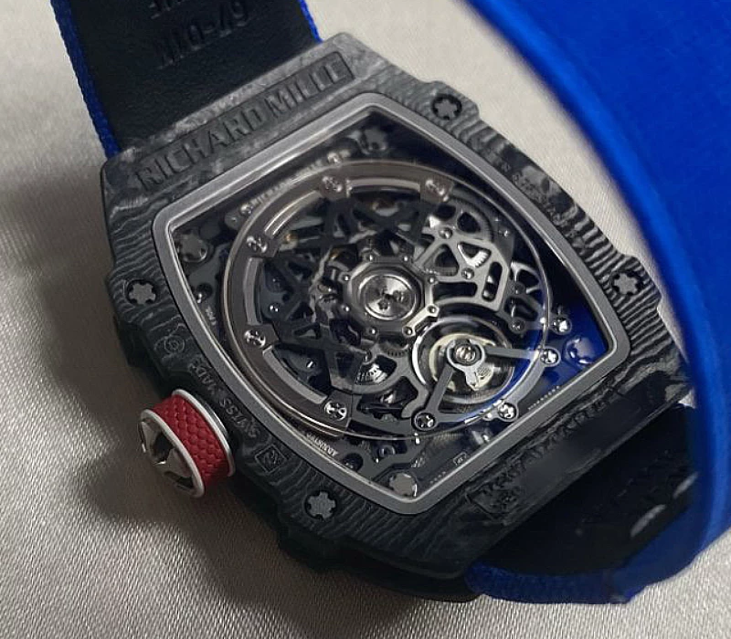 コピー RM67-02 裏蓋ムーブメント