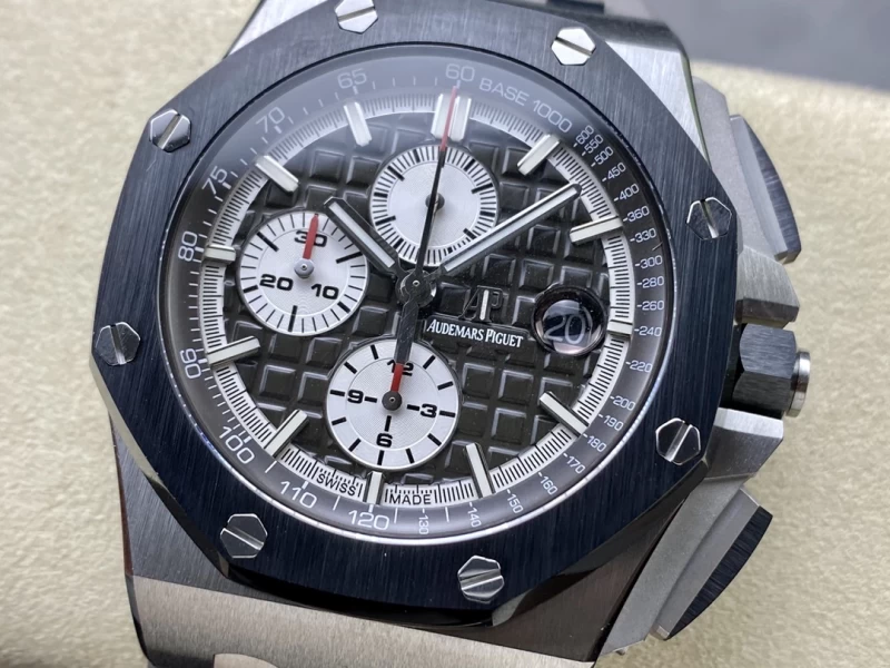 オーデマピゲコピー26400IO.OO.A004CA.01文字盤クローズアップ