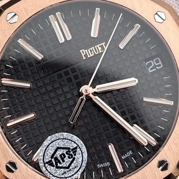 ブランドオーデマピゲコピー15510OR文字盤クローズアップ