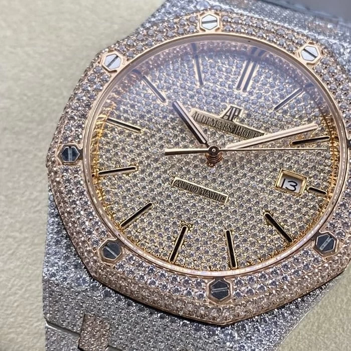 オーデマピゲブランド時計15400OR.022文字盤クローズアップ