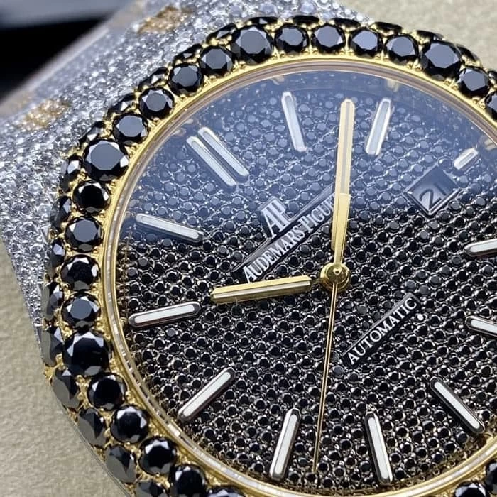 オーデマピゲ時計15400OR.025文字盤クローズアップ