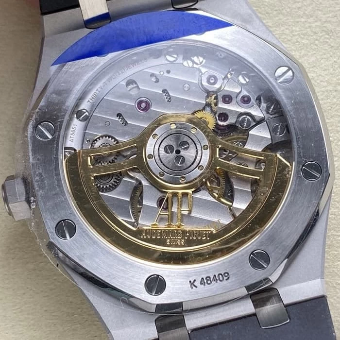 オーデマピゲコピー時計15500ST裏蓋ムーブメント