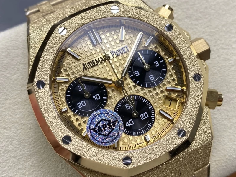 オーデマピゲ時計コピー26240BA.GG.1324BA.01文字盤クローズアップ