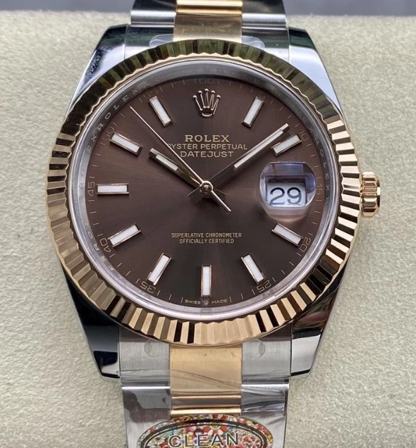 ロレックスコピー126334-05マロン