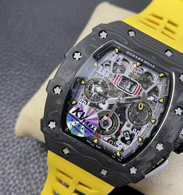 リシャール・ミル時計コピーRM011文字盤クローズアップ