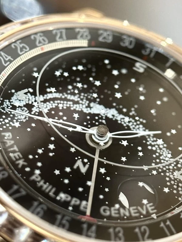 パテックフィリップコピー6104R-001文字盤クローズアップ