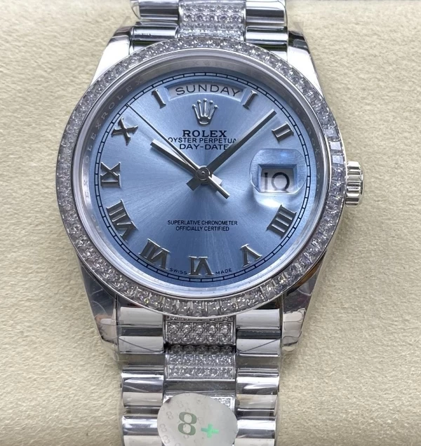 ロレックスレプリカ128238-34ブルー
