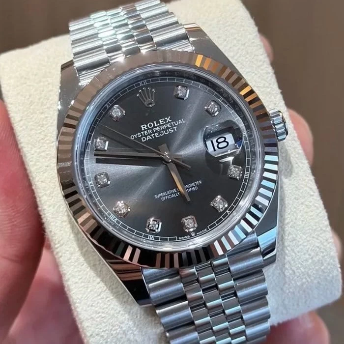 ロレックスコピー時計126334-0016グレー