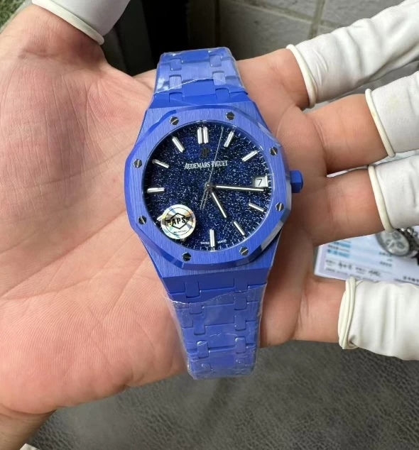 ロイヤルオーク15500コピーブルー