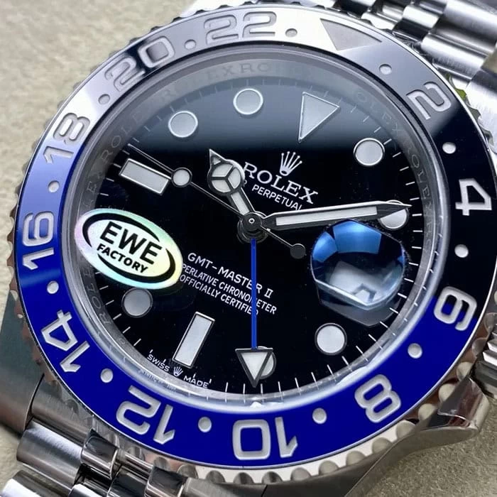 ブランドロレックスコピー126710BLNR-0002文字盤クローズアップ