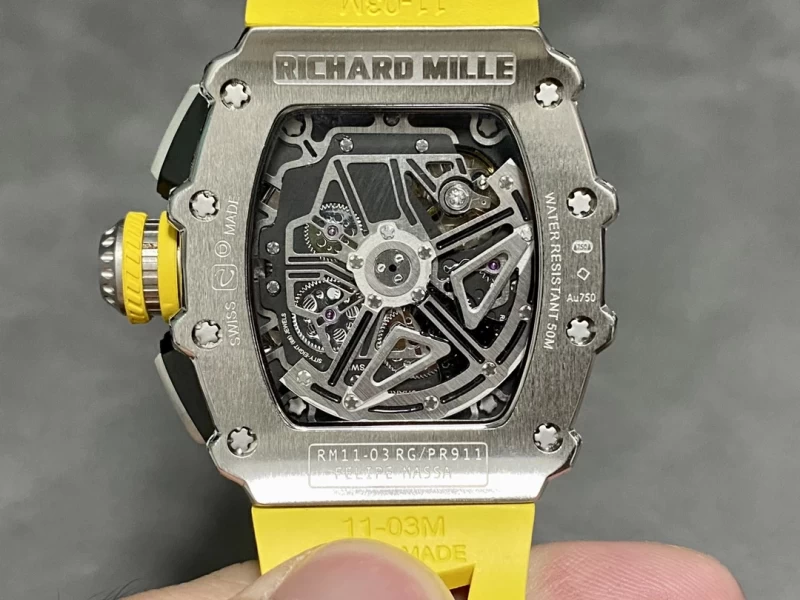 ブランドコピーリシャールミルRM11-01裏蓋ムーブメント