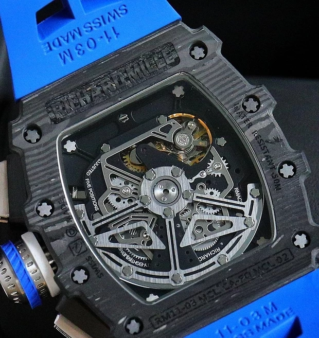 リシャールミルコピー時計RM11-05裏蓋ムーブメント