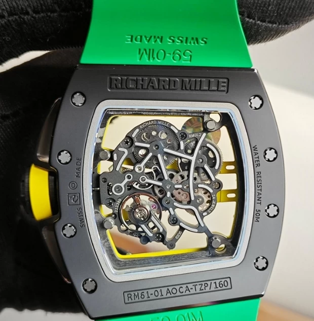 リシャールミルコピーRM61-01裏蓋ムーブメント