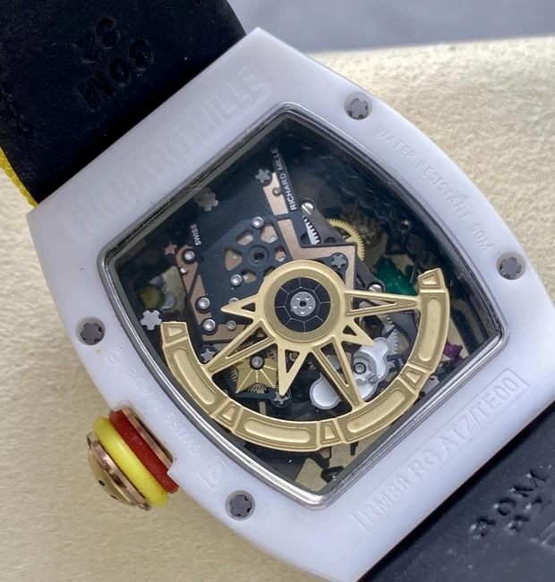 リシャールミル時計コピーRM88-1裏蓋ムーブメント