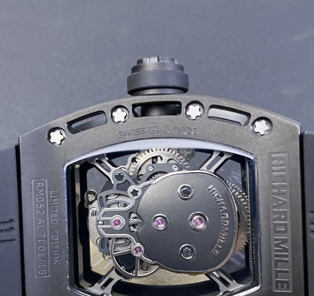 リシャールミルコピー時計RM052裏蓋ムーブメント