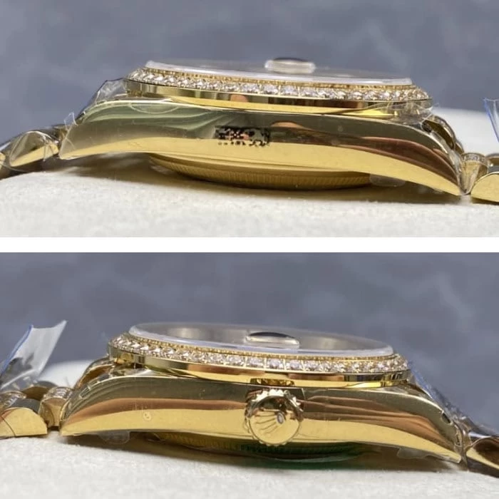 ブランドコピーロレックス128348rbr-0036側面ケース