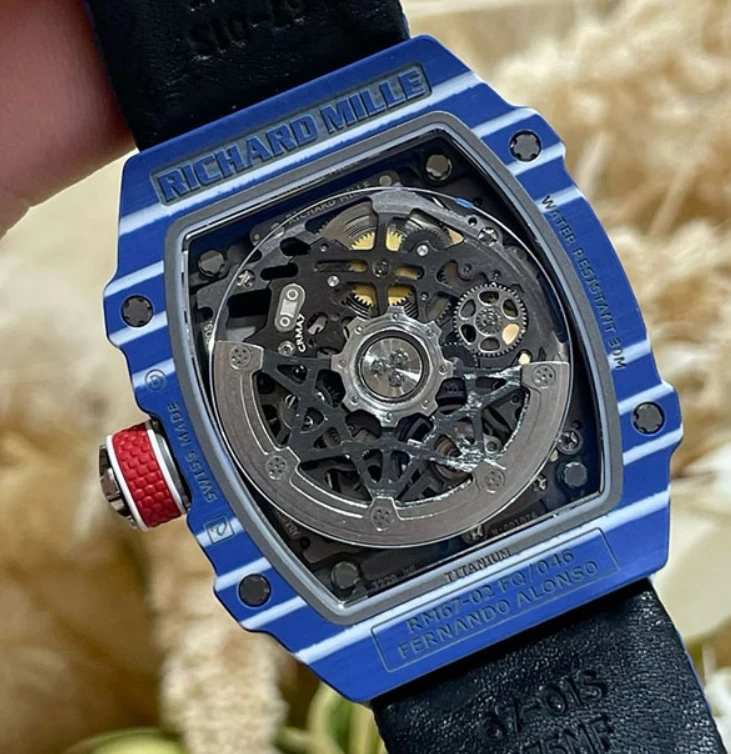 リシャール・ミル時計コピーRM 67-02裏蓋ムーブメント