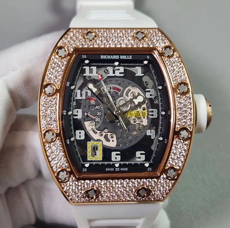 リシャール・ミルコピー時計RM030 AL TI正面