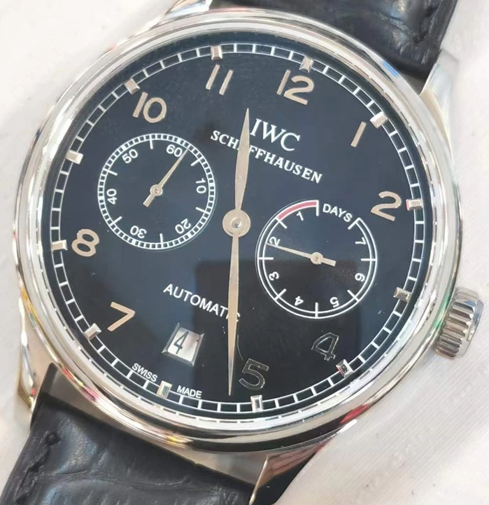 IWCコピー腕時計IW500109文字盤クローズアップ