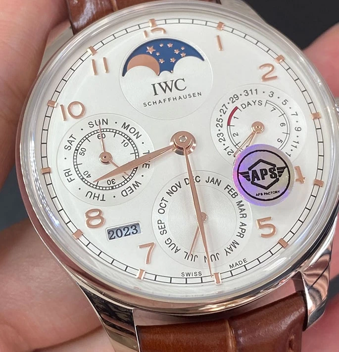 IWC時計コピーIW503307文字盤クローズアップ