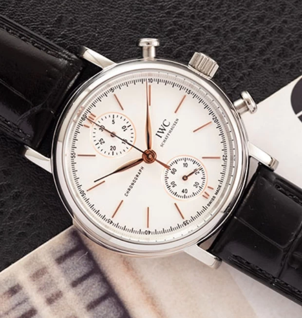 IWC時計コピーIW391406文字盤クローズアップ