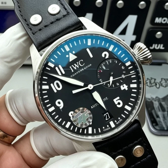 IWC時計コピーIW500401文字盤クローズアップ
