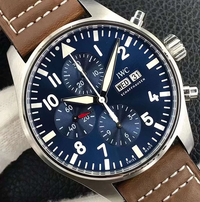 IWCコピー時計IW377714文字盤クローズアップ