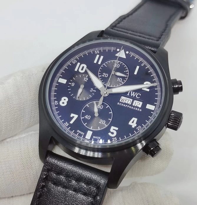 IWCコピー時計IW387905文字盤クローズアップ