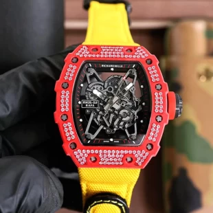 リシャール·ミルイエローバンド人気の時計バッバ・ワトソン RM055-2(TW製造工場)