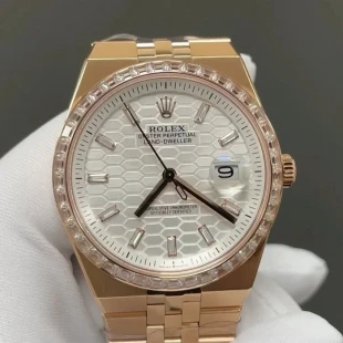 ロレックス コピー ランドドゥエラー 40mm 127385TBR cal.7135ムーブメントダイヤモンド