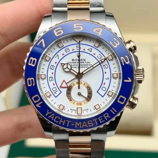 N工場 ロレックススーパーコピー ヨットマスター II 116681 ETA2836-2ムーブメント