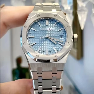 ブランドスーパーコピーオーデマピゲロイヤルオークライトブルーダイアル 15510BC