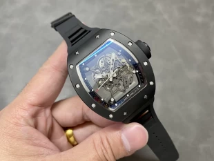 リシャールミルRM055高級腕時計 チタンＰＶＤコーティングCal.RMUL2 手巻き