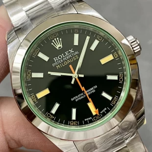 ロレックス ミルガウス 116400GV 高級腕時計 Swiss ETA社 2836-2 ムーブメント