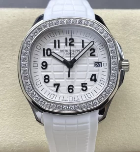 GR工場 パテックフィリップ アクアノート 5267 ダイヤベゼル 38.8mm クオーツ