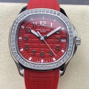 GR工場 パテックフィリップ5267-12コピーブランド時計 アクアノート レッド ダイヤベゼル 38.8mm