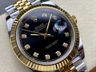 ロレックスデイトジャスト126333Gコピー ブラック ジュビリー 自動巻き一番人気