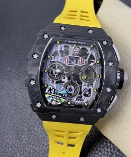 KV工場リシャール・ミルコピーRM011 クロノグラフ カーボンケース7750搭載自動巻き