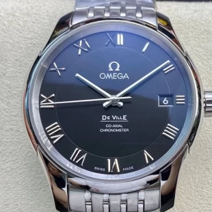 vs工場オメガコピーデ・ヴィル男性新作時計コーアクシャル 431.10.41.21.01.001