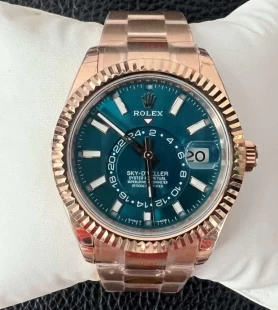 ZF工場 スカイドゥエラーコピーM336938-0008 ブルーグリーン  42mm 9002ムーブメント