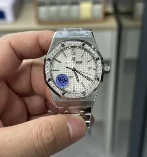 APSオーデマピゲ ロイヤルオーク15451 ダイヤモンドベゼルホワイト限定品