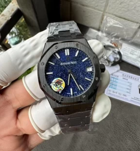 APSオーデマピゲスーパーコピーロイヤルオーク15500ブラックセラミック アベンチュリンダイヤル