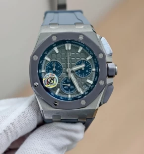 APSオーデマピゲロイヤルオーク・オフショア 26420 レプリカ クロノグラフ42mm メンズグレー