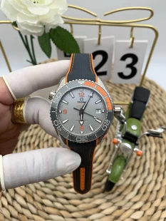 オメガ時計シーマスター43.5mmグレー文字盤ブランド通販専門店 215.92.43.21.99.001